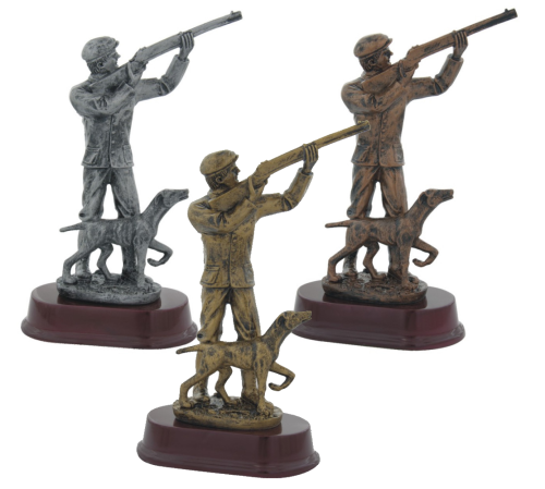 Statuetka MYŚLIWY M-RF3691R - Trofeum Myśliwskie (1)