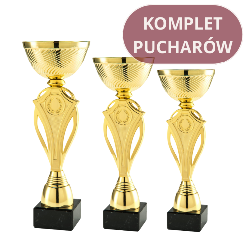 Komplet Pucharów ET.461 Nagrody Sportowe