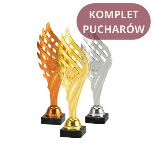 Komplet Pucharów SET.350 Nagrody Sportowe 