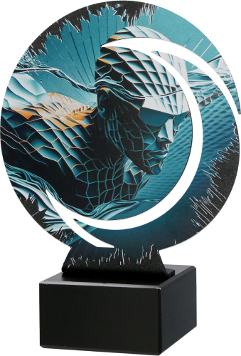 Statuetka Metalowa WR-SWI Prezent Dla Pływaka