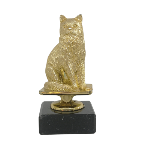 Statuetka KOT MB359/G - Nagroda Okolicznościowa