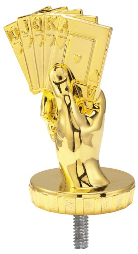 Figurka Złota Poker P018