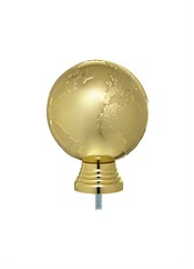 Figurka Plastikowa FASTFIX GOLD GLOB P501- Okazjonalne Plastikowe Nagrody