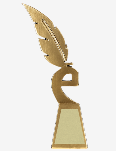 Trofeum SZKOLNICTWO RP5018-23/G - Statuetka odlewana