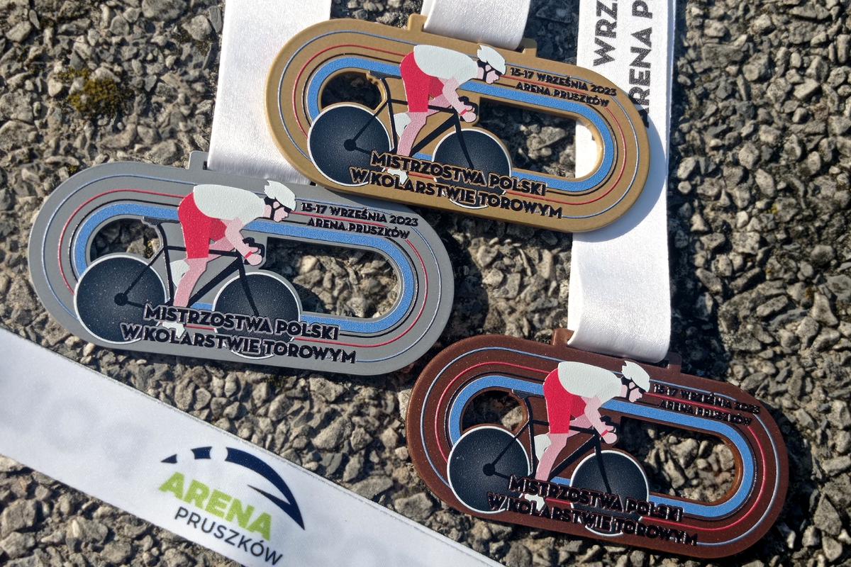 Medale rowerowe na zamówienie